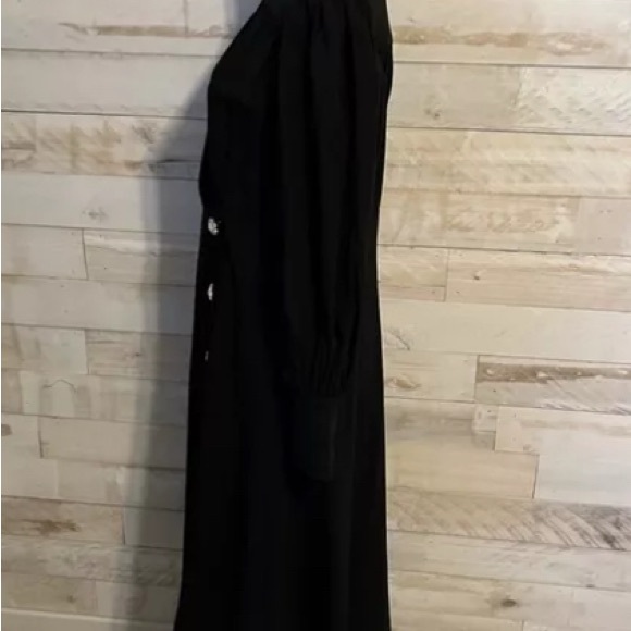 New with tags Ganni melange black midi dress - Picture 5 of 6